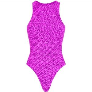 Fendi/skims High Neck Bodysuit Size:XS